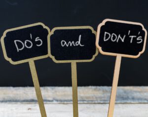 Do's und Don'ts für Bewerbung 2026